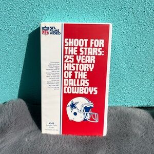 NFL Dallas Cowboys VHS, Shoot for the Stars: 25 Year History of the Cowboys